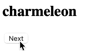 The "stale" view sticks around until the next view resolves